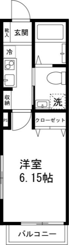 清水が丘の完工年月(2021年1月)築の賃貸アパートの間取り