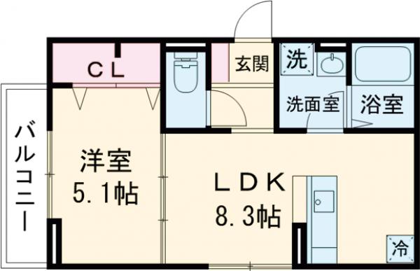 セレスティア六町の間取り