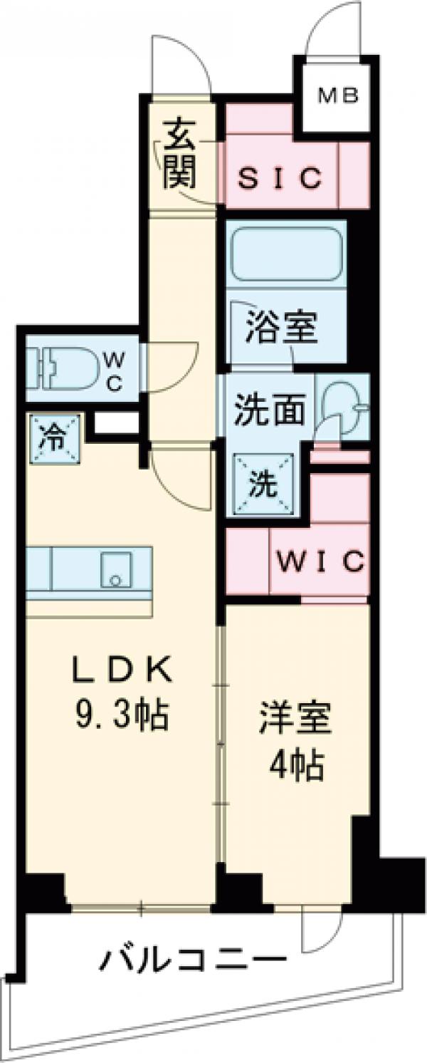 ＡＩＦＬＡＴ明大前の間取り