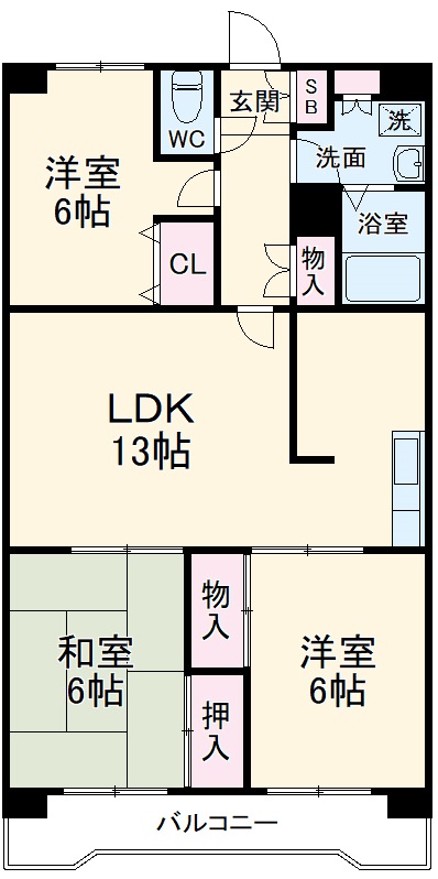 ヴェルドールの間取り