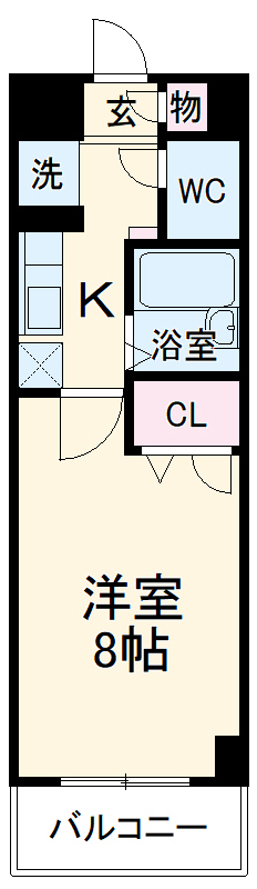 コスモコートの間取り