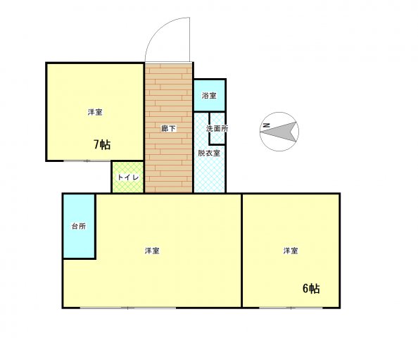 ラビアンヌレポーの間取り