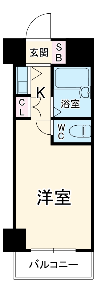 ノアーズアーク京都五条の間取り