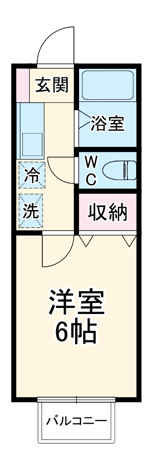 エントピア習志野の間取り