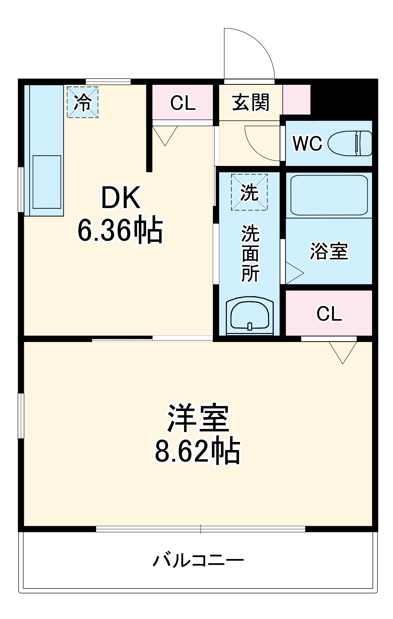 リーベン シュテーレの間取り