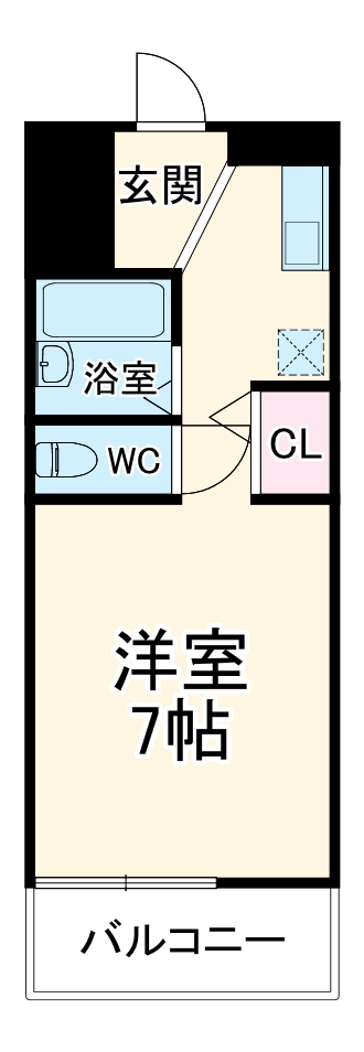 ルミエール箕面Ⅲの間取り
