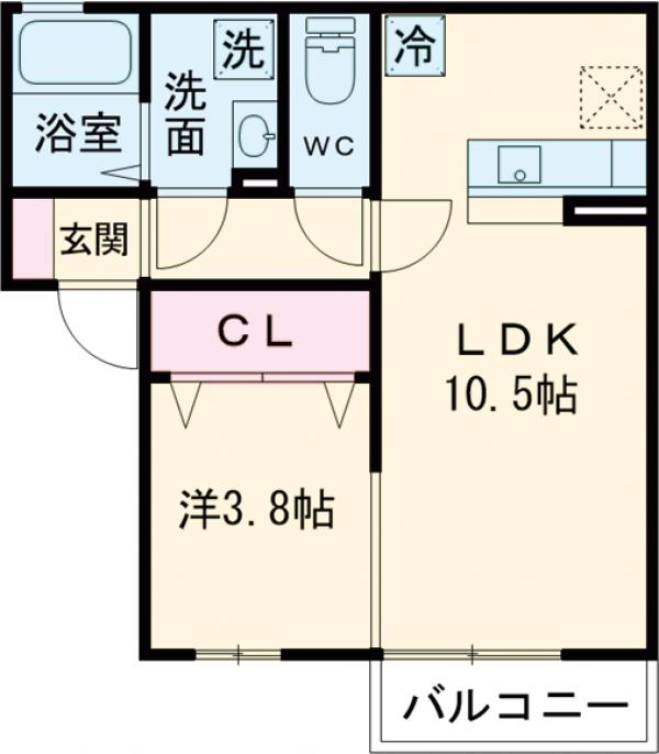 リンデンバウムＢ棟の間取り