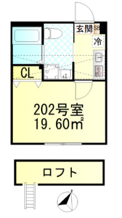 Bloom元住吉の間取り