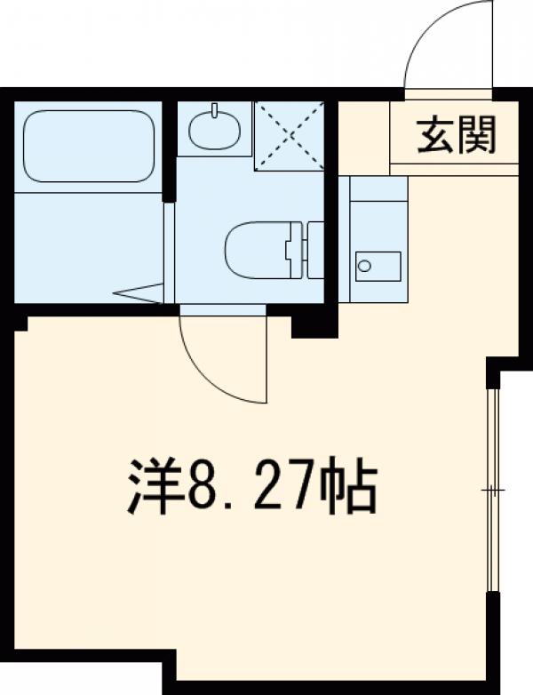 クレール堀切の間取り