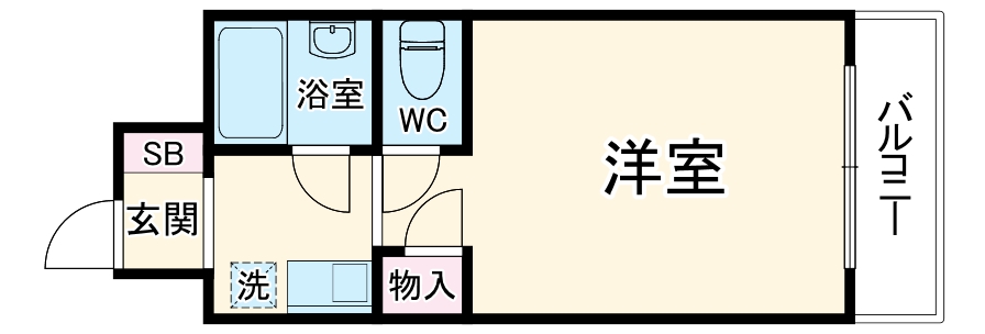 チェリーハイツの間取り