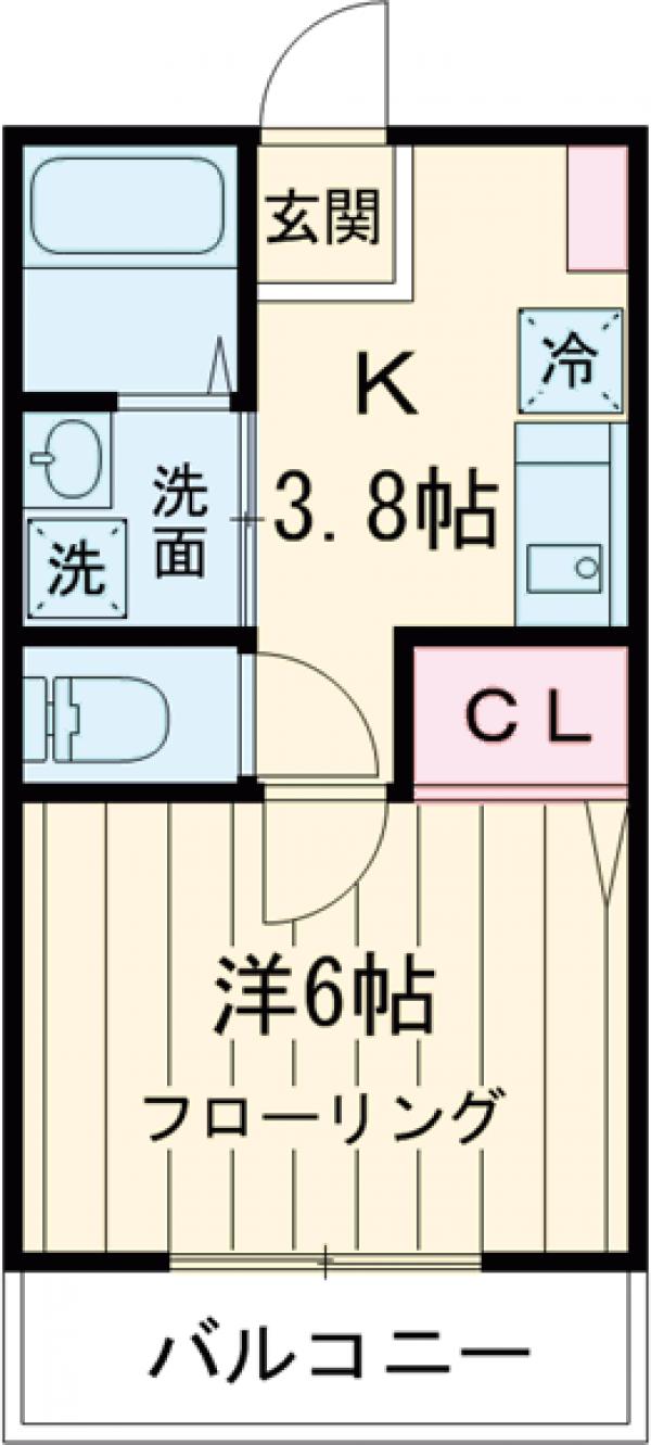 センターパーク平井Ⅱの間取り
