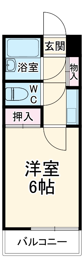 KSハイツの間取り