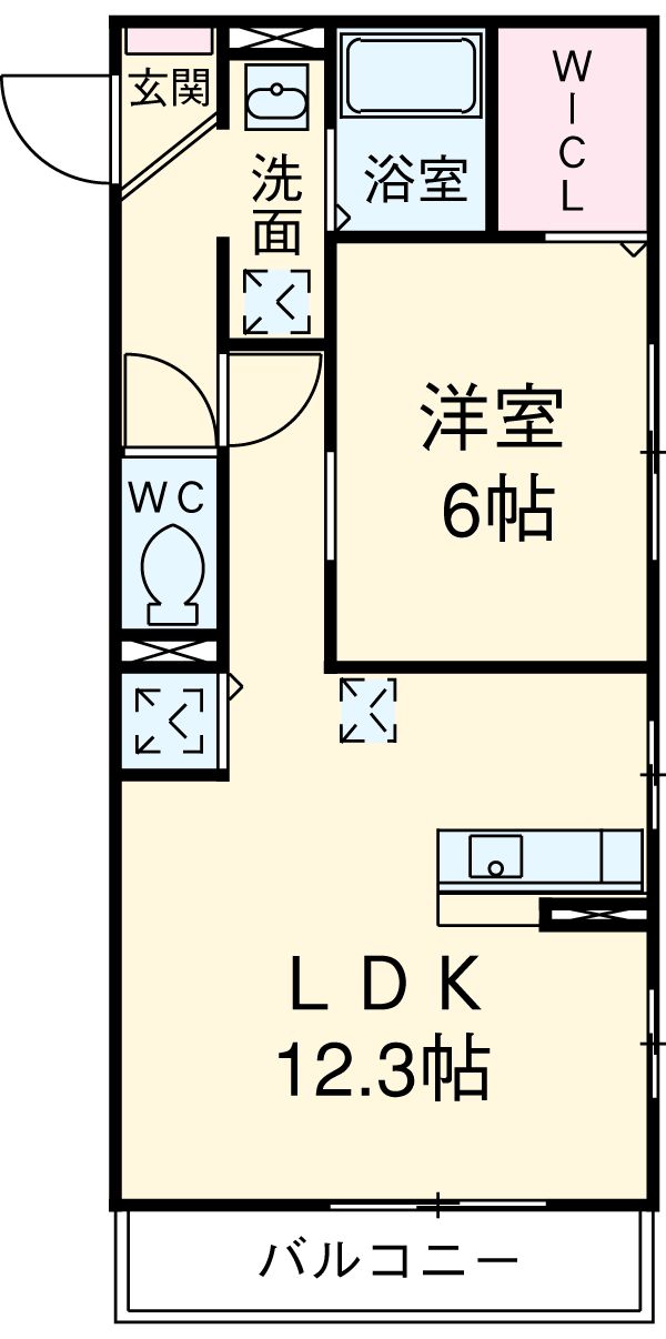 マグノリアの間取り