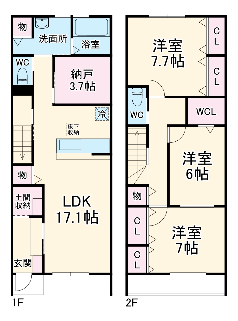 2/4 間取