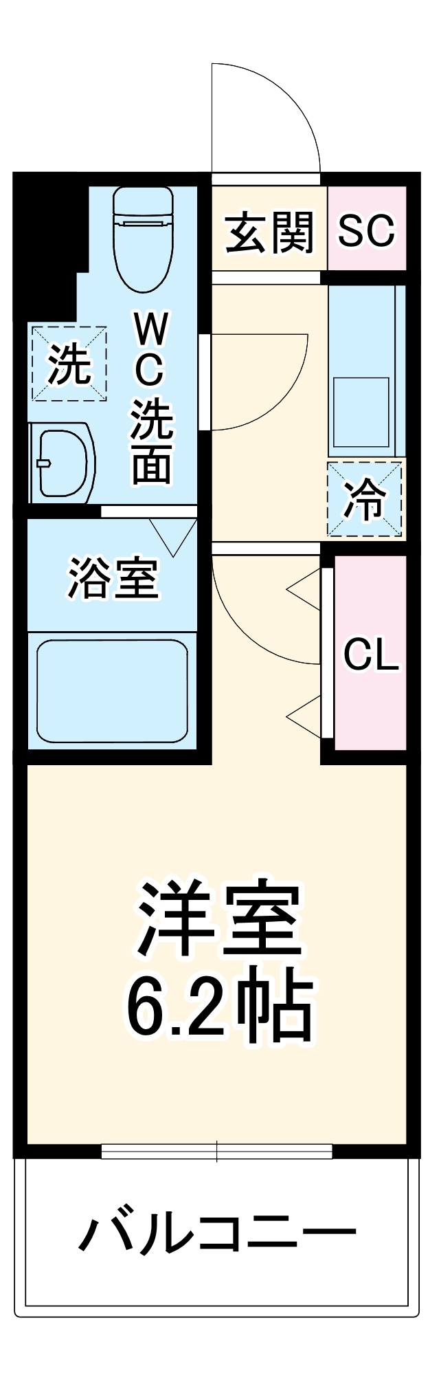SPコート菊名サウスの間取り