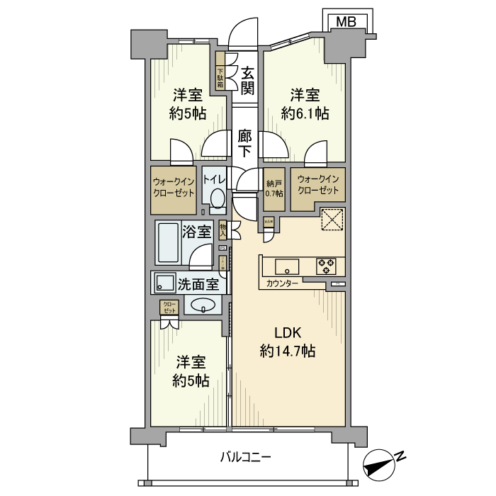 間取