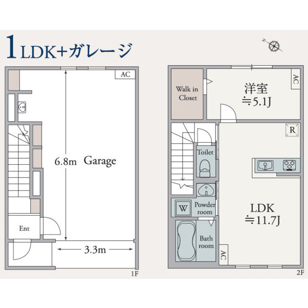 G・クレストの間取り