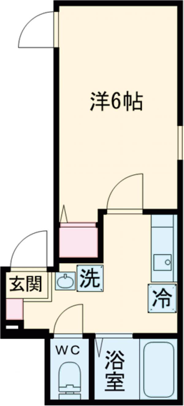 ＭＥＬＬＡＳ北千住の間取り