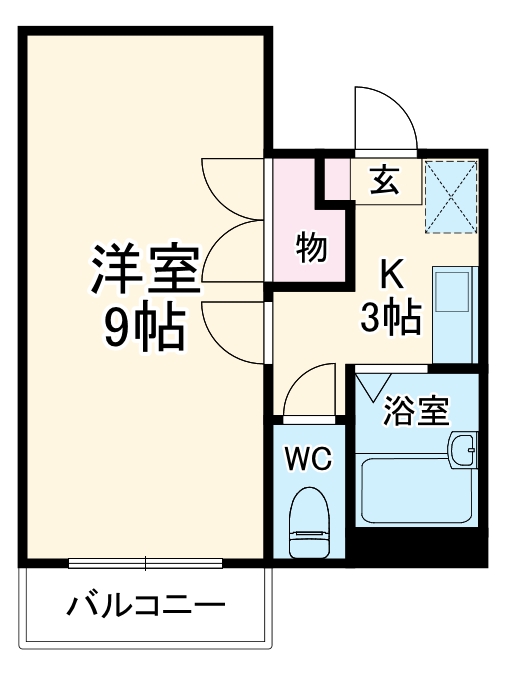 グリーンメドウの間取り