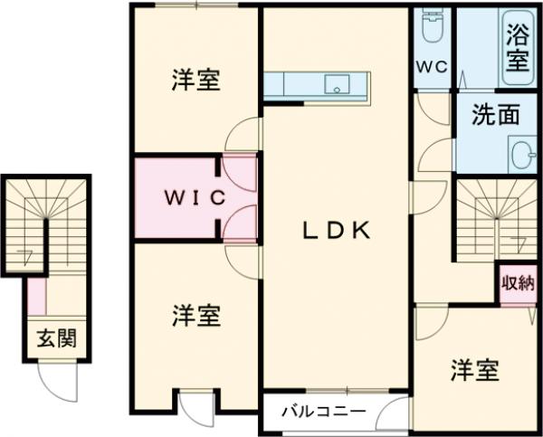 Viscontiの間取り