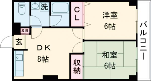 大室ビルの間取り