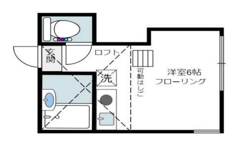 ミーティア横浜西の間取り