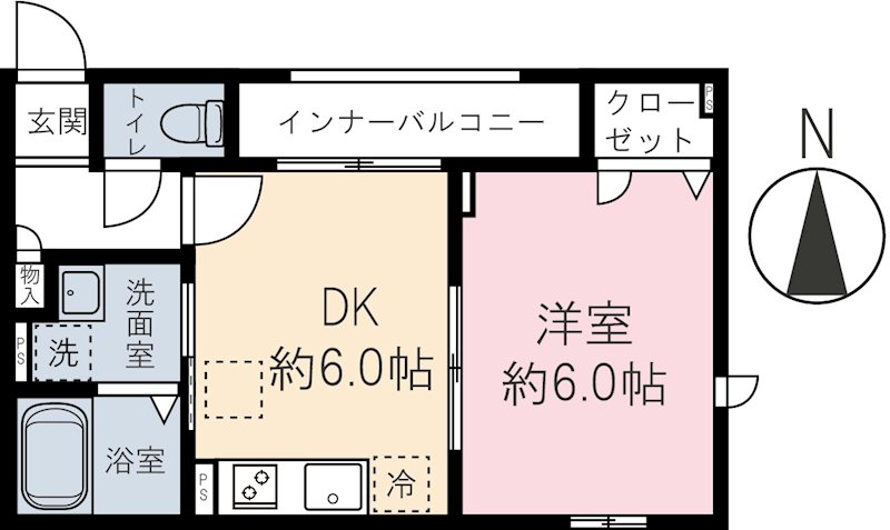 (仮称)池袋本町1丁目パレスの間取り