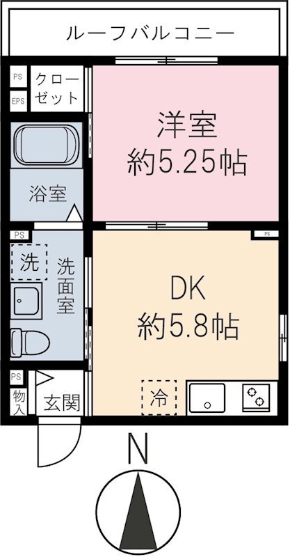 (仮称)池袋本町1丁目パレスの間取り