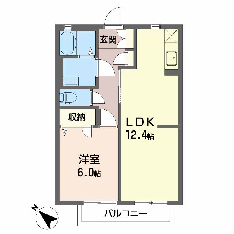 メゾン吉永の間取り