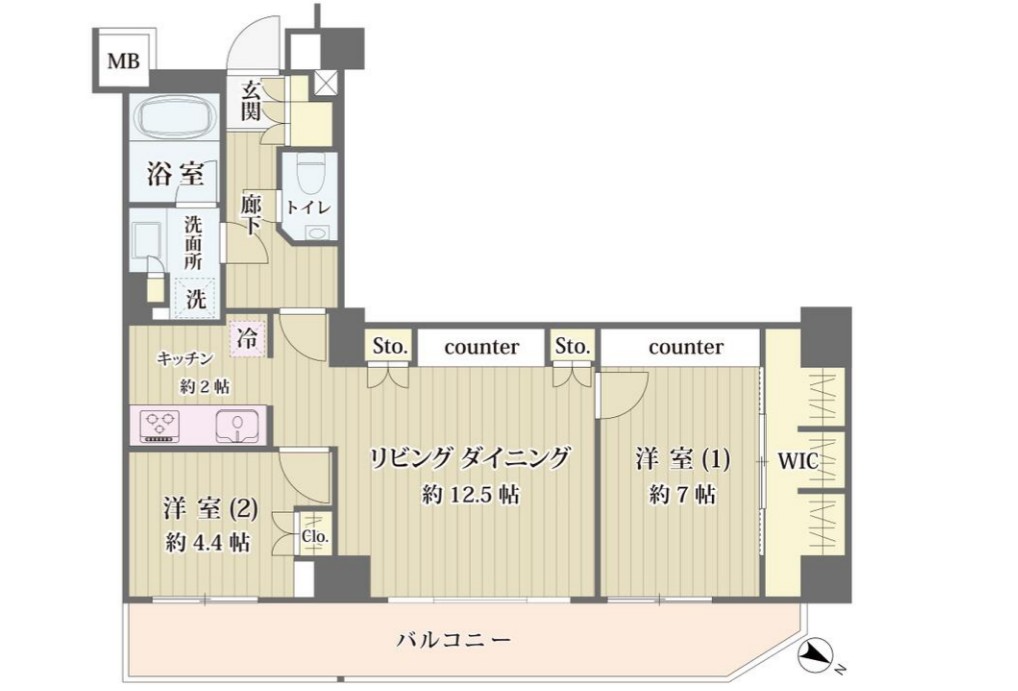 間取