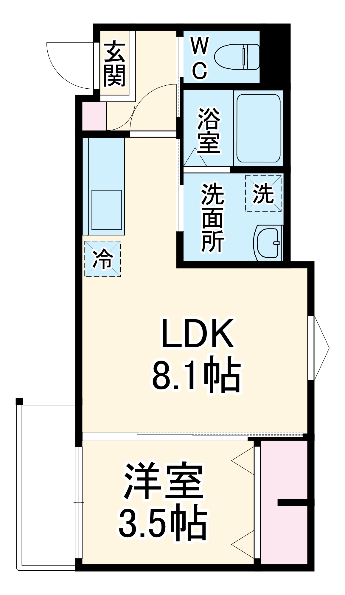 robot home 西大宮Ⅴの間取り