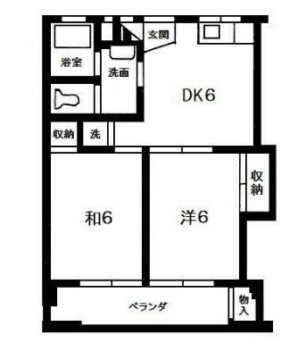 第1ホワイトパレスの間取り