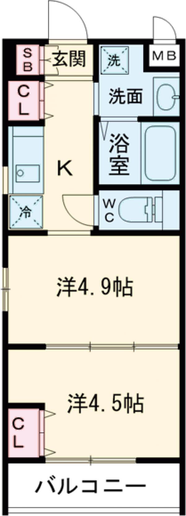 MJC京都EsTRUTHの間取り