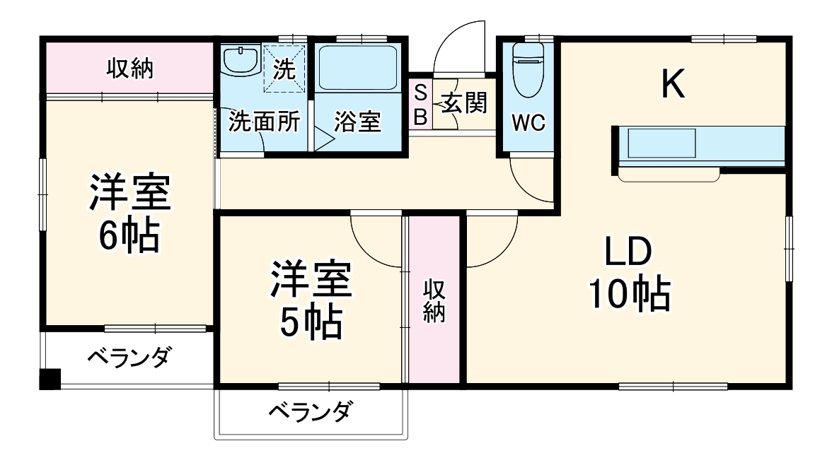 スマイルート港南中央の間取り
