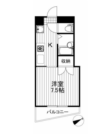 S・FLATSの間取り