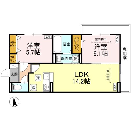 ティアラの間取り