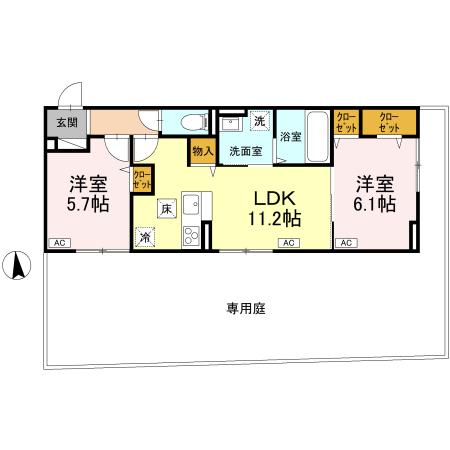 ティアラの間取り