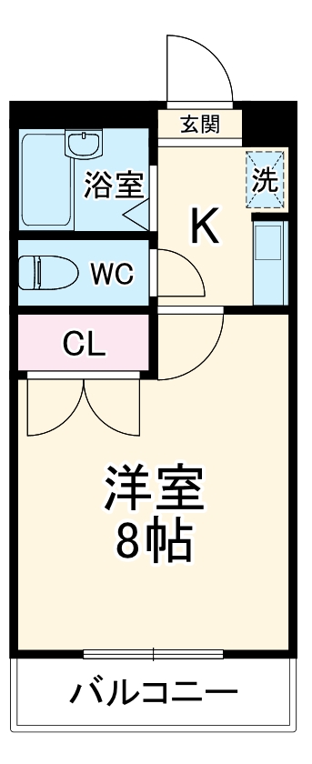 フローラの間取り
