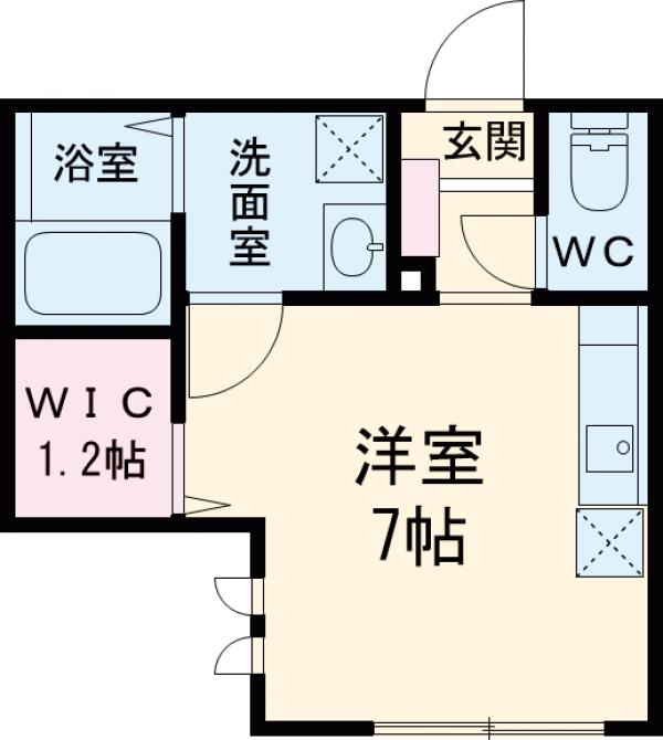 リーヴル日野の間取り