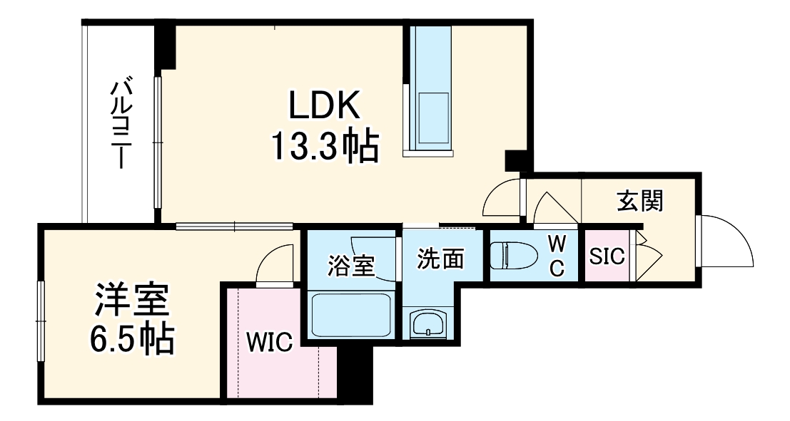 MAISON DE HINODEの間取り