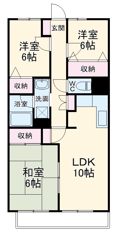 レジデンス永田台の間取り