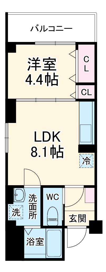 Maison Futabaの間取り