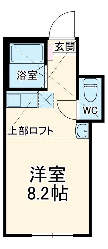 ユナイト星川インドラの杜の間取り