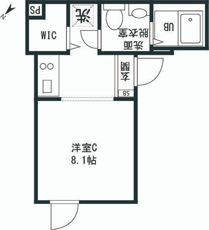 古淵Slitの間取り
