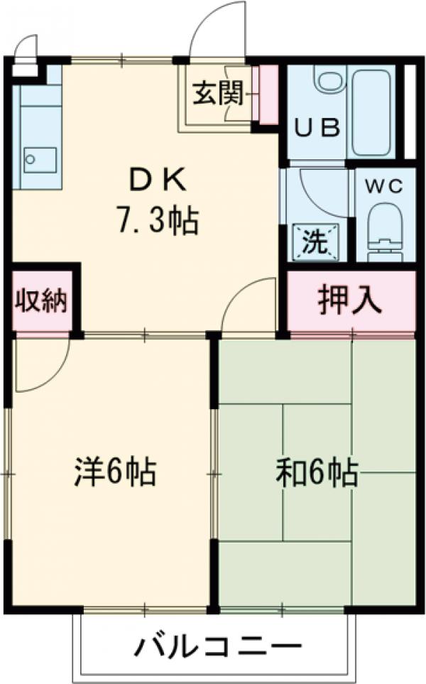1/1 間取