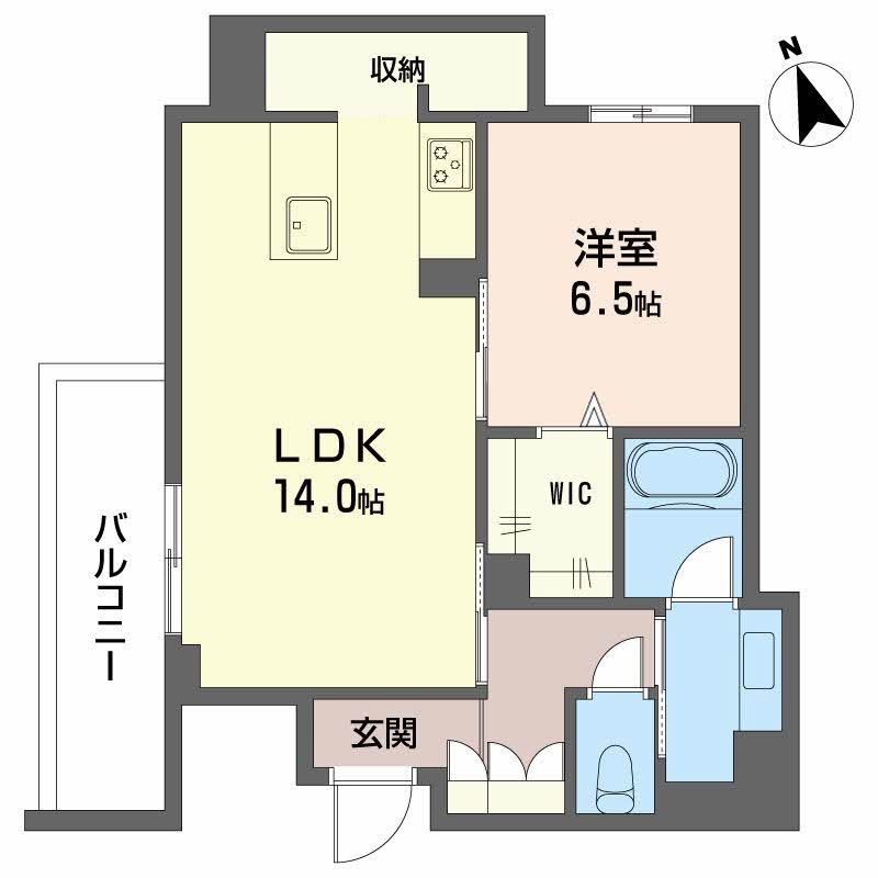 グレインコートの間取り