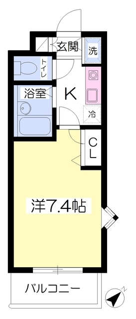 ミルトニアめじろ台の間取り