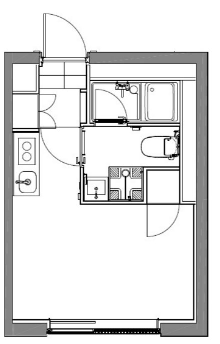 Ludens東新町の間取り