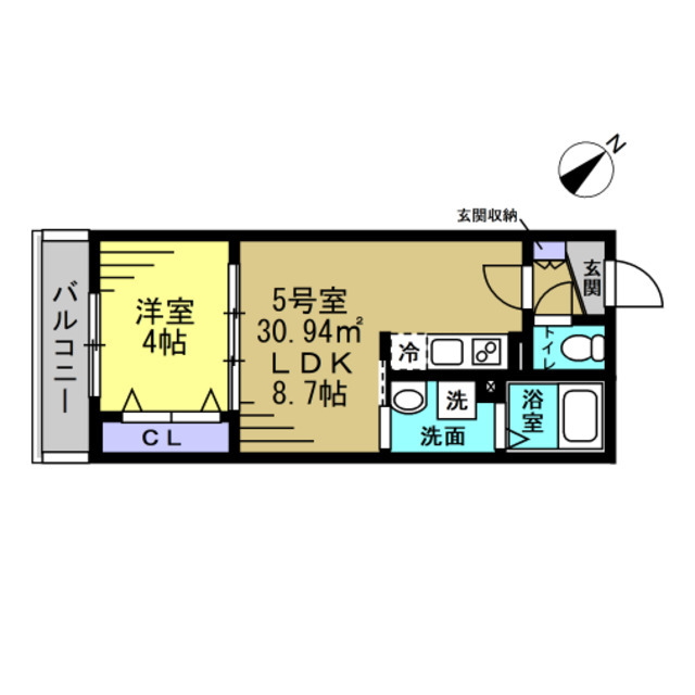 Eriuk(エリウ)の間取り