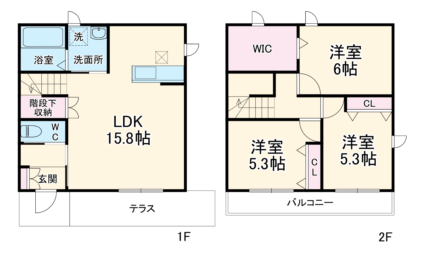 アスティオス緑丘の間取り